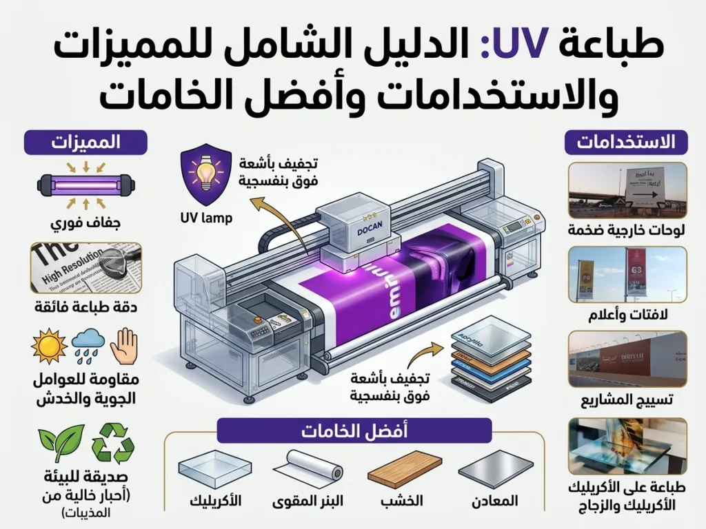 A UV printer showcasing its features and specifications, highlighting its advanced printing technology and capabilities.
